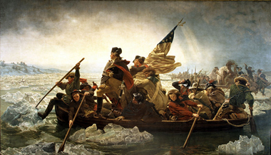 George Washington crossing the Delaware